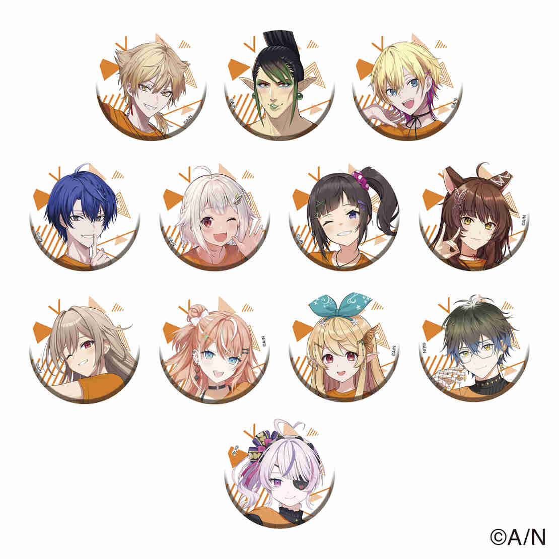  [In-stock] Nijisanji 「NIjisanji Fes 2023」- Random Badge