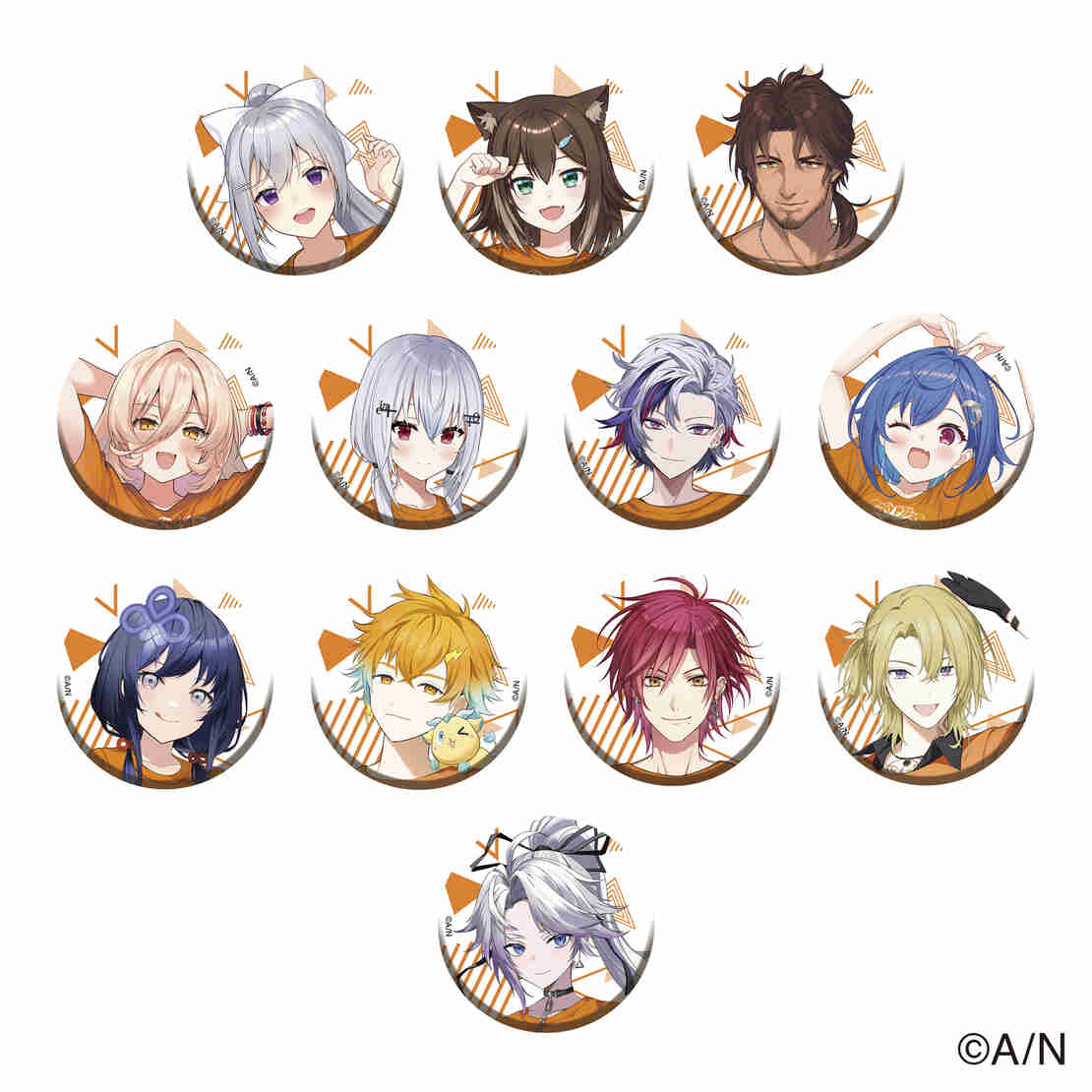  [In-stock] Nijisanji 「NIjisanji Fes 2023」- Random Badge