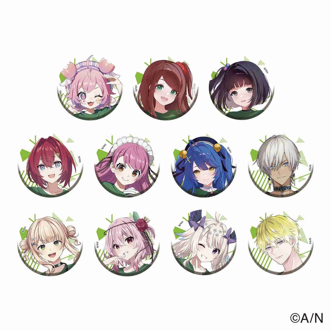  [In-stock] Nijisanji 「NIjisanji Fes 2023」- Random Badge