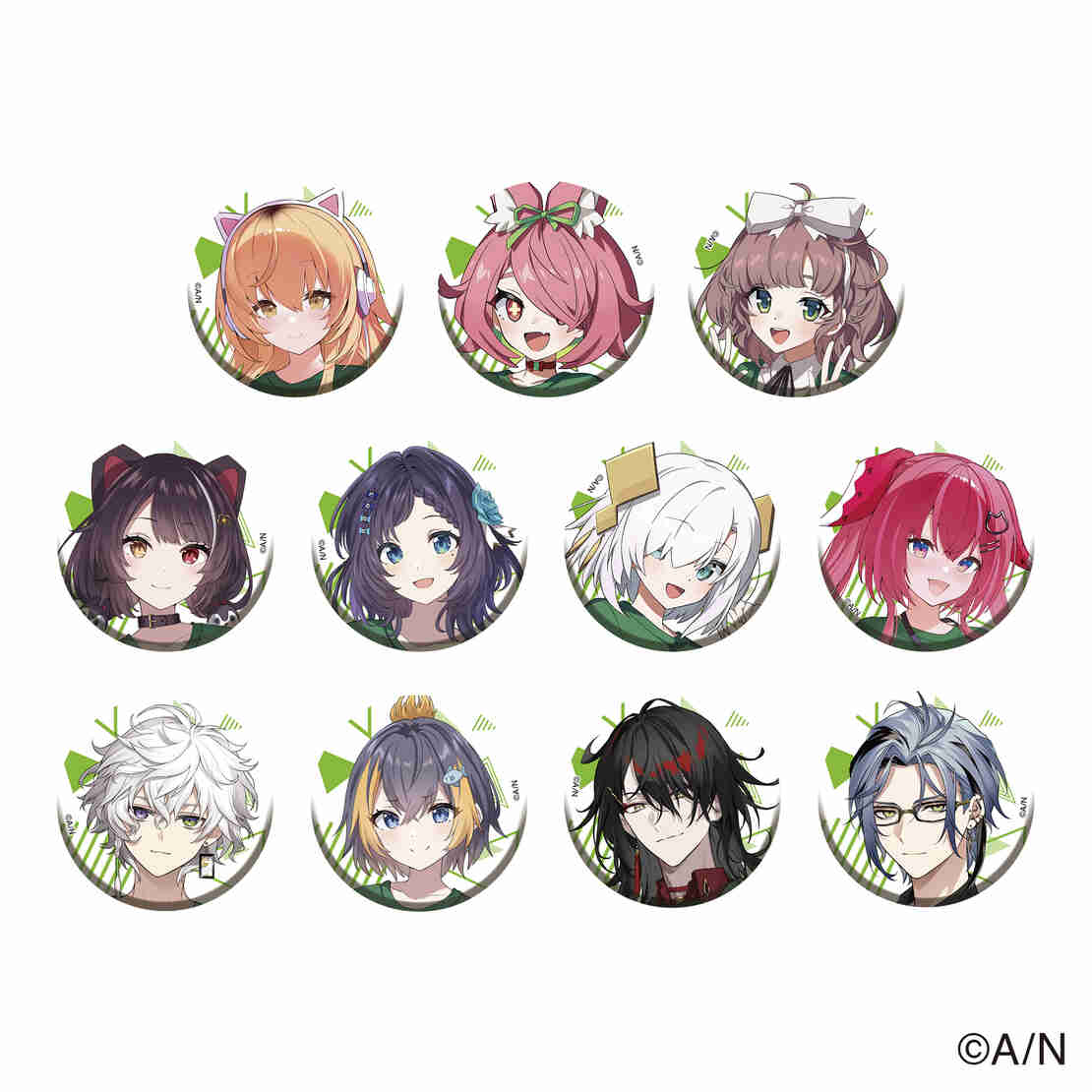  [In-stock] Nijisanji 「NIjisanji Fes 2023」- Random Badge