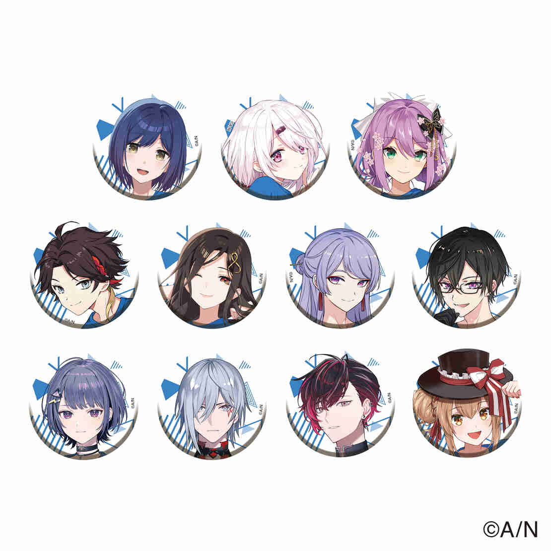  [In-stock] Nijisanji 「NIjisanji Fes 2023」- Random Badge