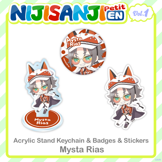 [In-stock]  [NIJISANJI EN Petit vol.1] Mister Rias badge