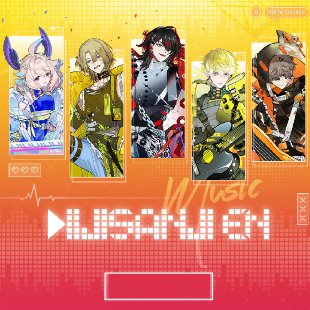  [In-stock]  NIJISANJI EN × 次元波板糖 2024 Electronic Music Series] Vol.2  Goods