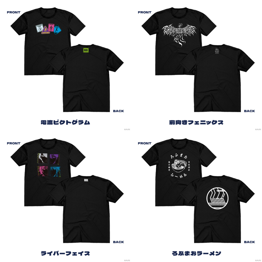 「現貨」Nijisanji 【ROF-MAO 3rd Anniversary】指娃T-shirt