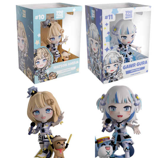 [pre-order] Hololive Amelia & Gawr Gura - Vinyl Figure