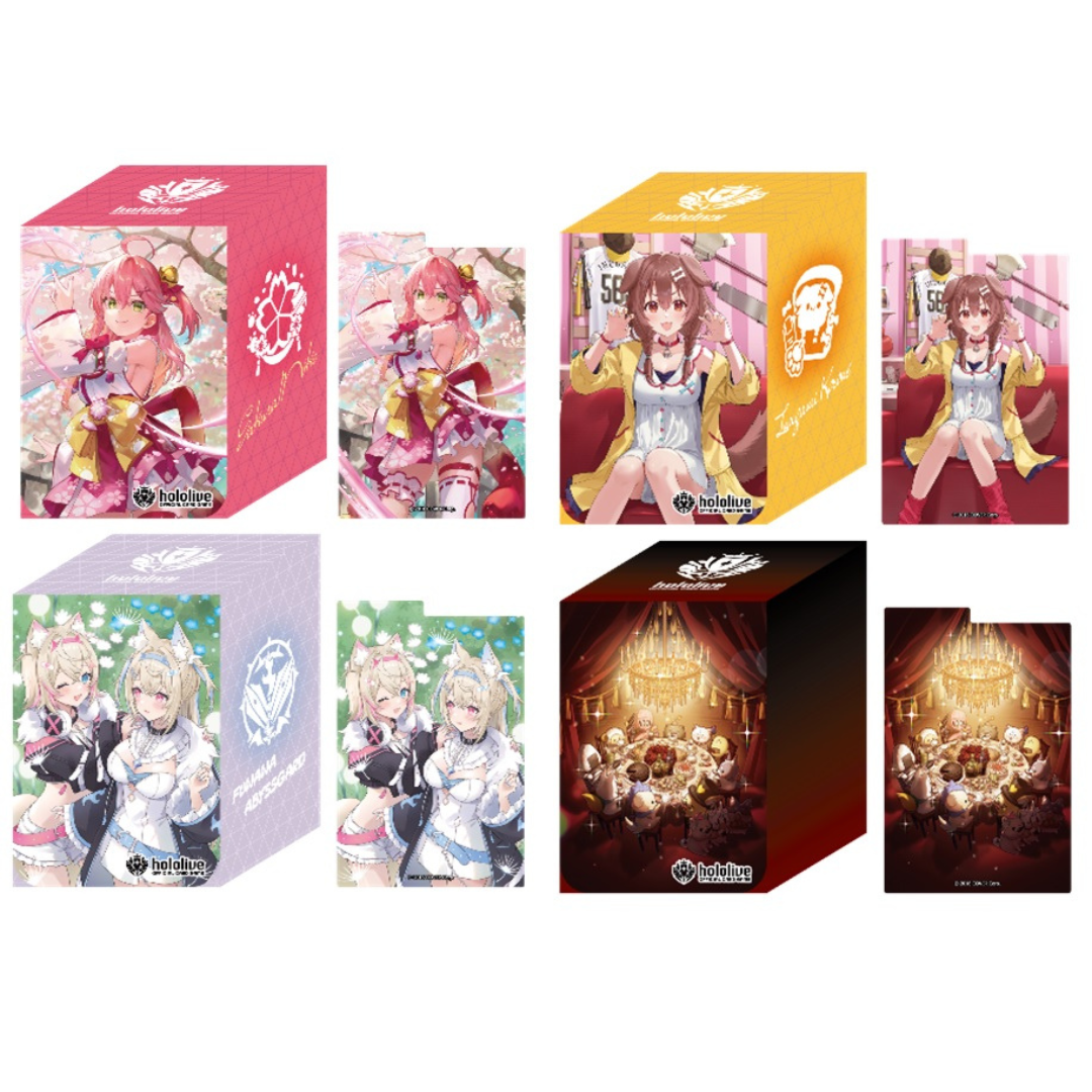 「預訂」Hololive OFFICIAL CARD GAME - 卡套Vol.9~12/卡盒Vol.4~7