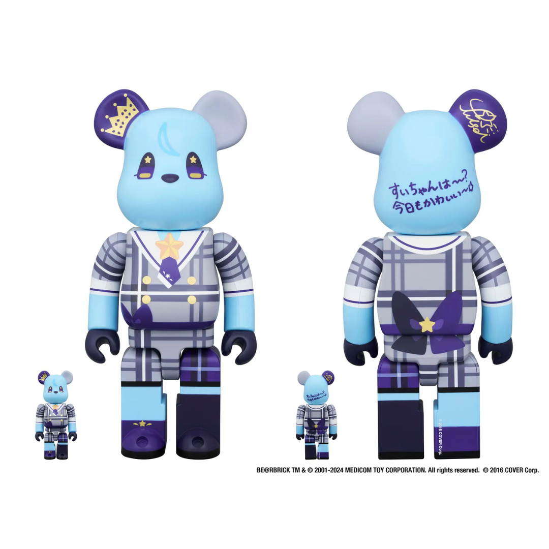 「預訂」hololive x BE@RBRICK (星街すいせい/宝鐘マリン)