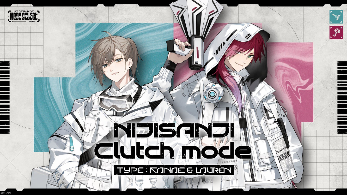 「現貨」Nijisanji 「NIJISANJI Clutch Mode Type：Kanae & Lauren」週邊商品