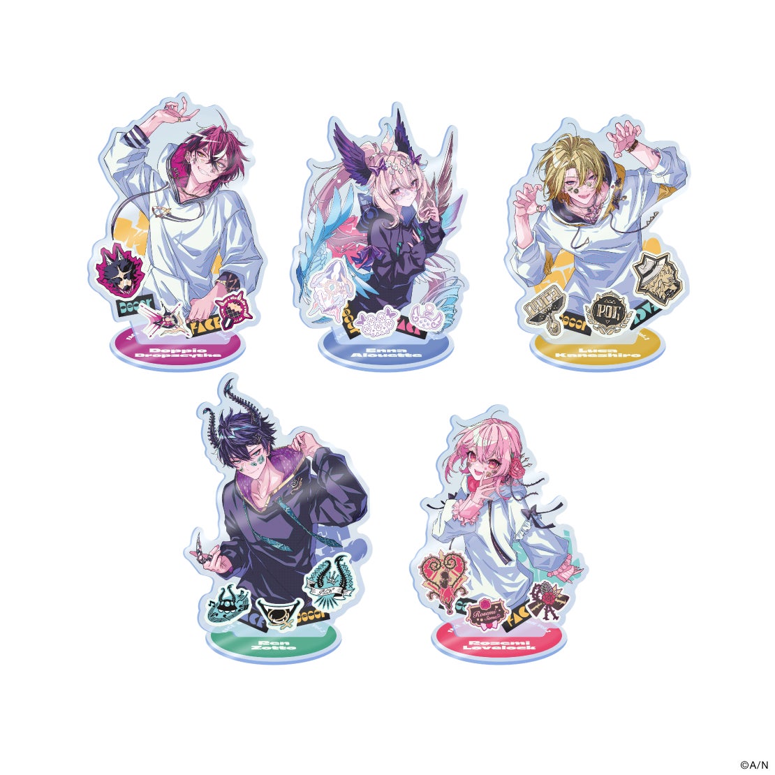 [pre-order] Nijisanji 【FACE DECOR COLLECTION Vol.2】Goods 