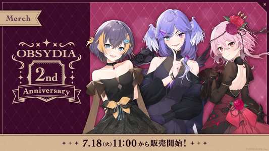  [In-stock]  NIJISANJI EN "OBSYDIA 2nd Anniversary" Goods