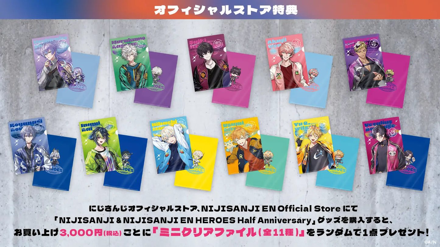 「預訂」 NIJISANJI ＆ NIJISANJI EN HEROES Half Anniversary 指娃 (2025年2月上旬)