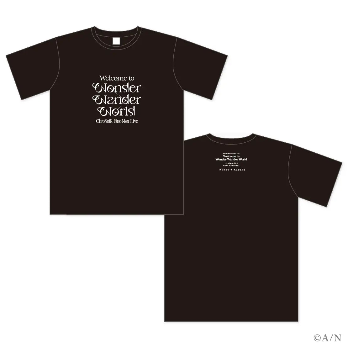 [In-stock] Nijisanji ChroNoiR One-Man Live "Welcome to Wonder Wander World" Goods