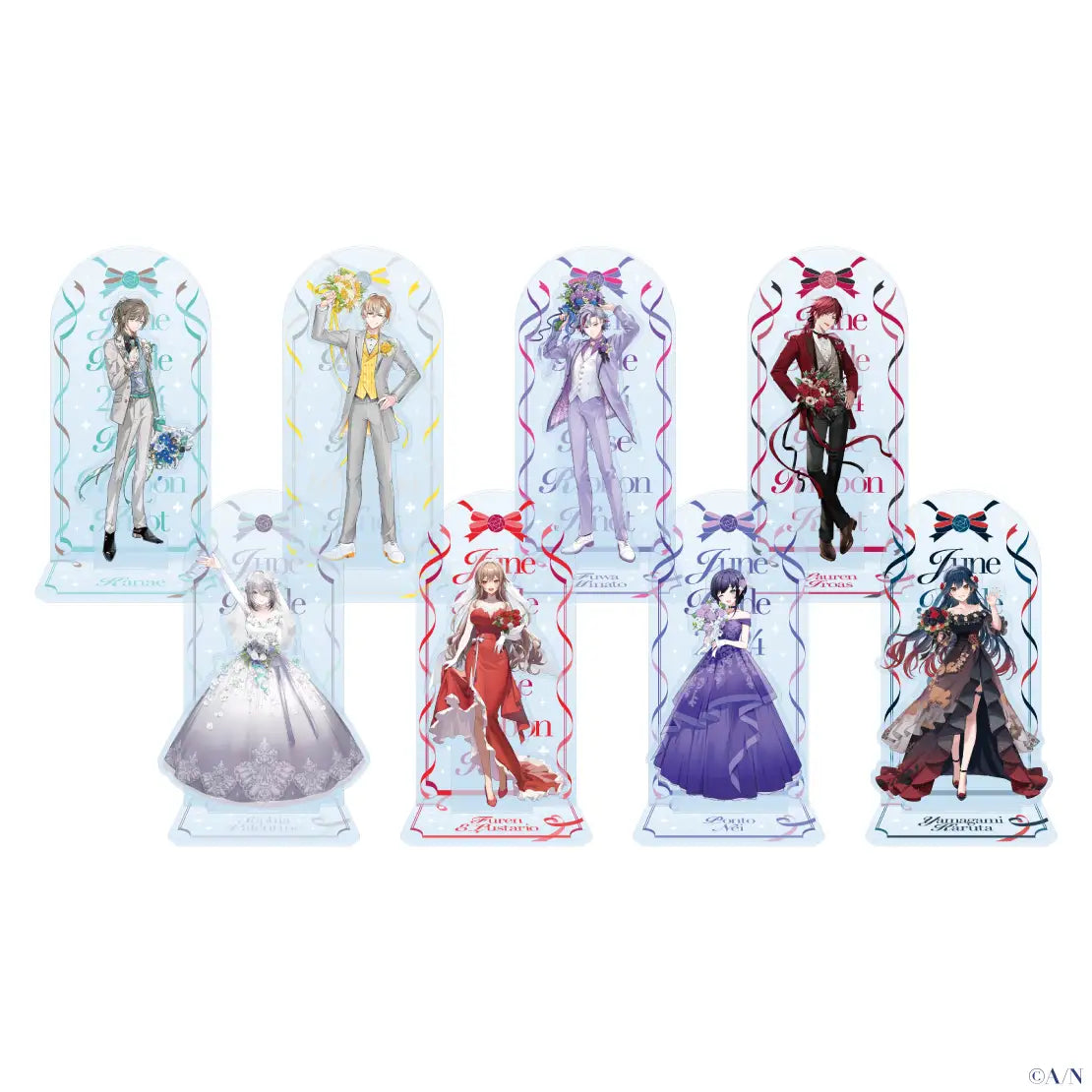 [In-stock]  Nijisanji 【June Bride 2024～Rose Ribbon Knot ～】Goods