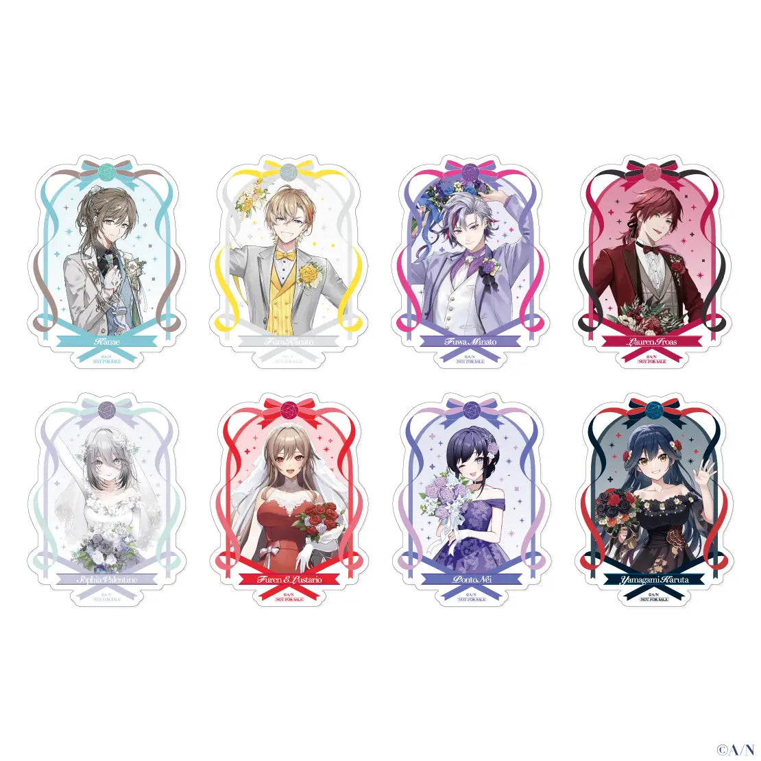 [In-stock]  Nijisanji 【June Bride 2024～Rose Ribbon Knot ～】Goods