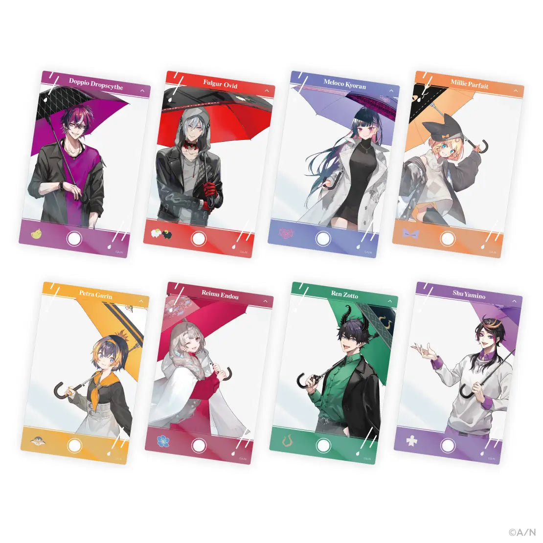  [In-stock] Nijisanji 【ENJOY Rainy Days】Random transparent card