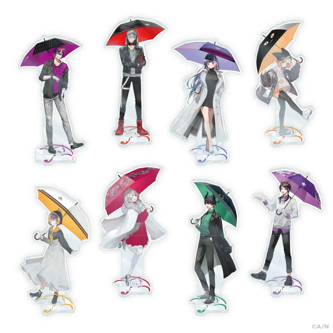  [In-stock] Nijisanji 【ENJOY Rainy Days】Random transparent card