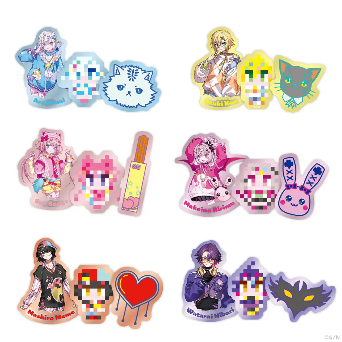 「現貨」NIJISANJI [にじさんじデコラモード] Decora Mode 商品