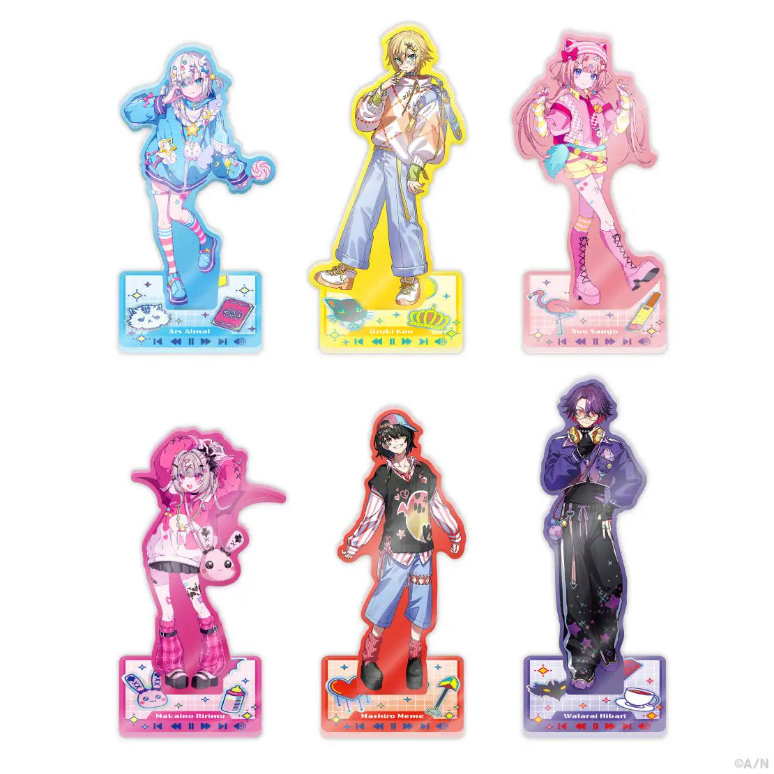 「現貨」NIJISANJI [にじさんじデコラモード] Decora Mode 商品