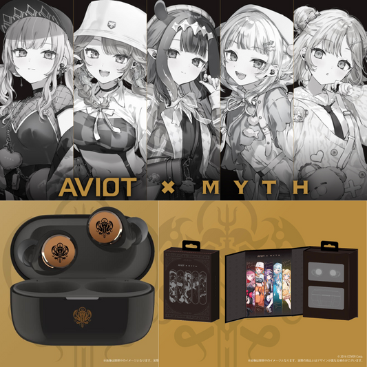  [pre-order] [HK Version] Hololive English -Myth- x AVIOT Wireless Headphones (TE-V1R-HEN)