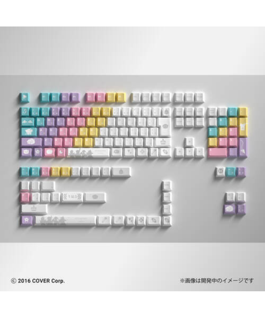 「預訂」Hololive x HYTE - hololive 4th Generation Keycap (鍵帽Set)