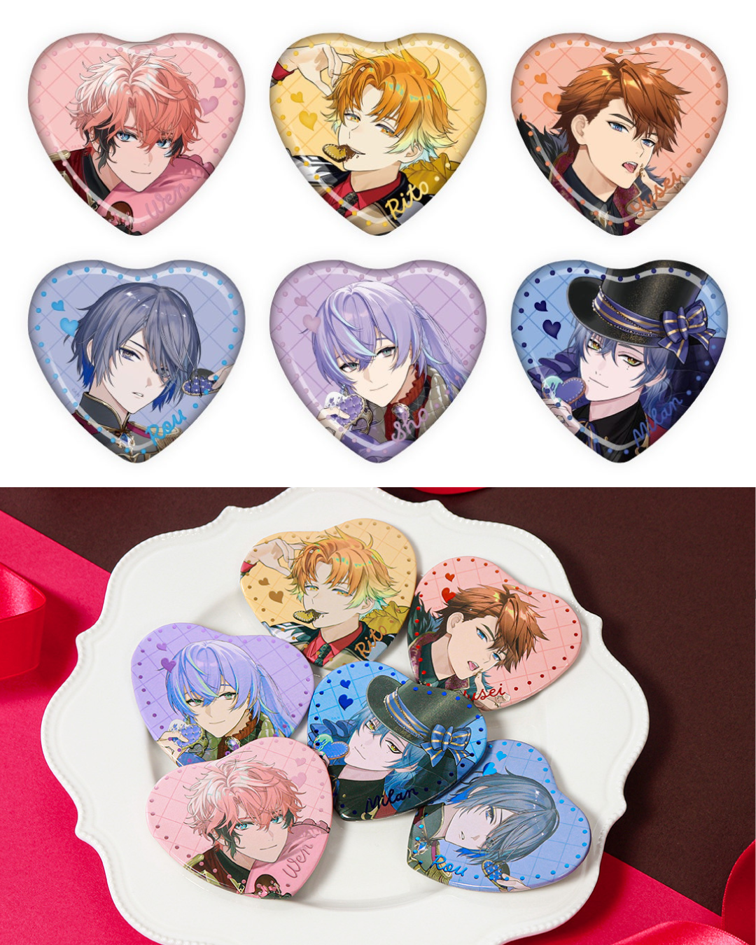 [pre-order] Nijisanji 「Melty Valentine」 Goods [JUL 2025]