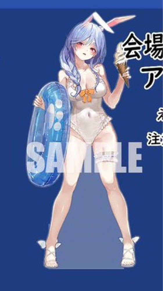 「現貨」[C104代購] C104 SEASIDE あかさあい 水着ぺこらマミーアクリルフィギュア - Pekora Mummy 亞克力立牌[fanart] [會場限定]