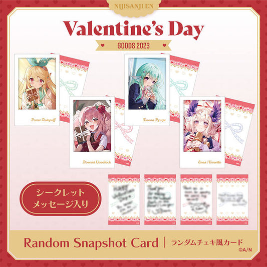  [In-stock]  NIJISANJI EN [Valentine's Day 2023] cheki (Random)