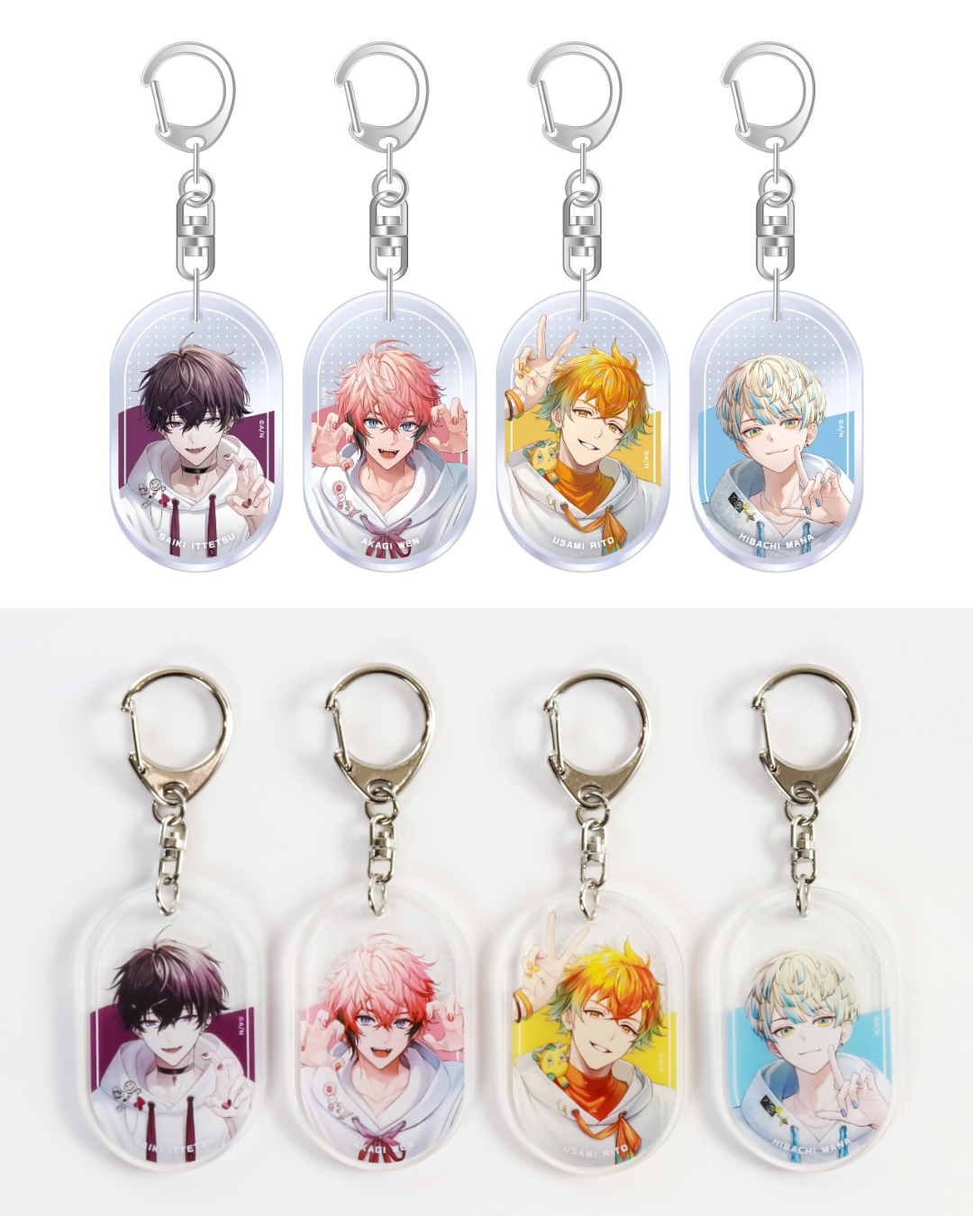 [pre-order] Nijisanji 「にじネイル Bright」 nail product - random acrylic keychain