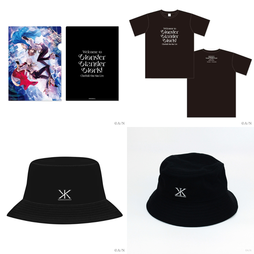 [In-stock] Nijisanji ChroNoiR One-Man Live "Welcome to Wonder Wander World" Goods