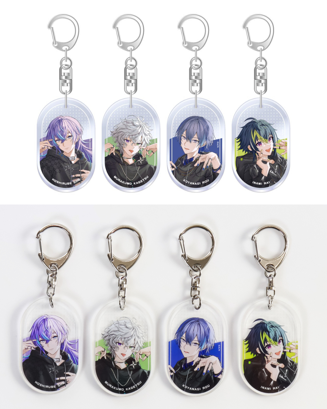 [pre-order] Nijisanji 「にじネイル Bright」 nail product - random acrylic keychain