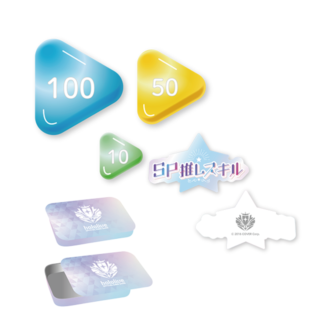 「現貨」Hololive OFFICIAL CARD GAME - 卡套/卡盒/骰子/Effect Tag SET