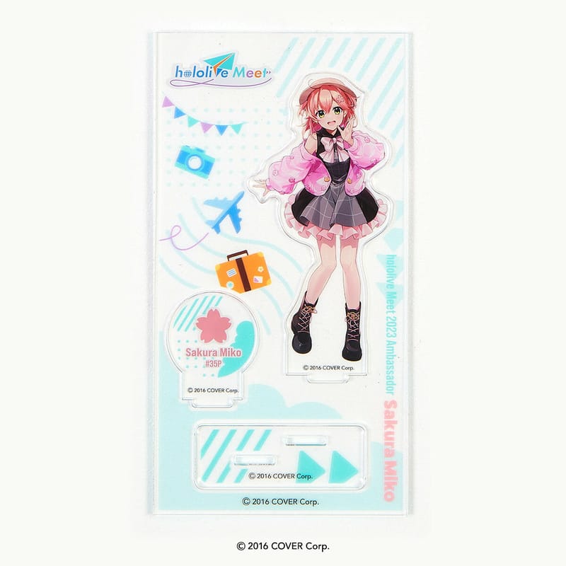 「現貨」Hololive Meet 2023 周邊商品 亞克力立牌- Sakura Miko