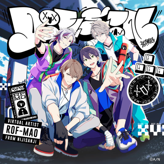 [In-stock] Nijisanji ROF-MAO 1st Single『DiVE !N』-CD [Nijisanji official store]