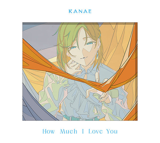 [In-stock]  Nijisanji Kanae 叶 1st single CD "How Much I Love You" [shop bouns]