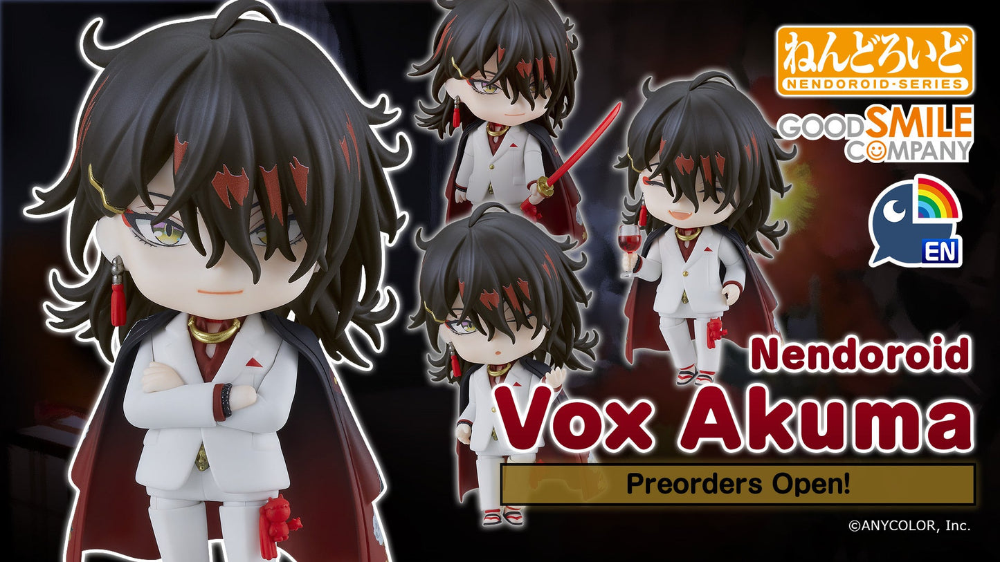 「現貨」彩虹社 ヴォックス・アクマ(Vox Akuma) [日版]  黏土人 Figure