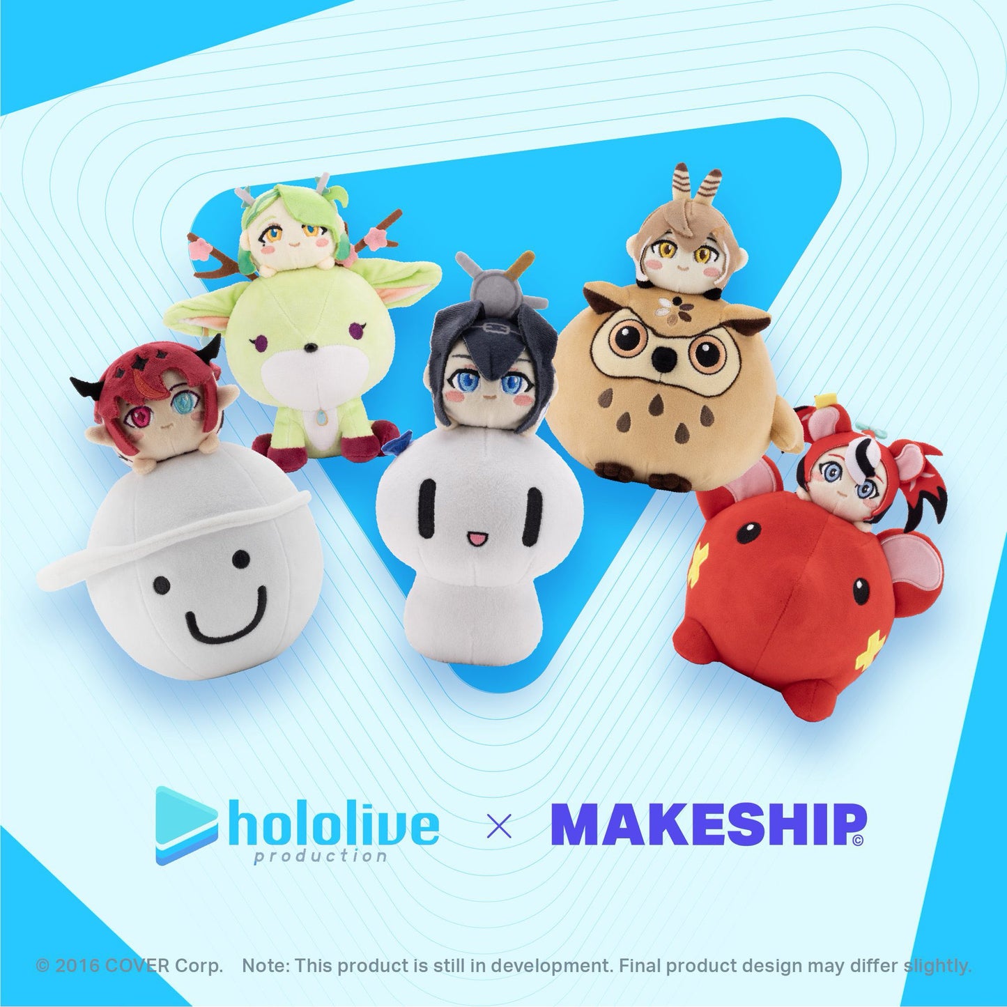 「預訂」Hololive Promise x Makeship 公仔