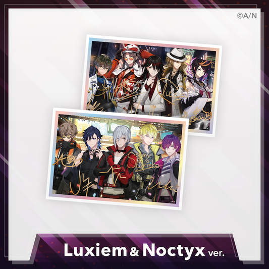  [In-stock]  Nijisanji EN unit art Luxiem and Noctyx - postcard