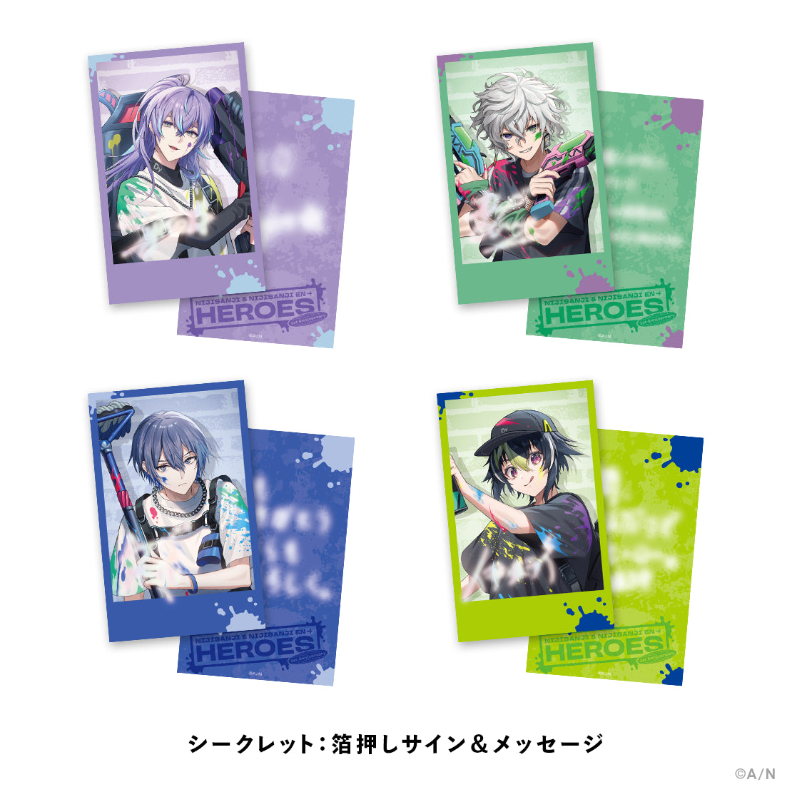 [In-stock] NIJISANJI ＆ NIJISANJI EN HEROES 1st Anniversary Goods 