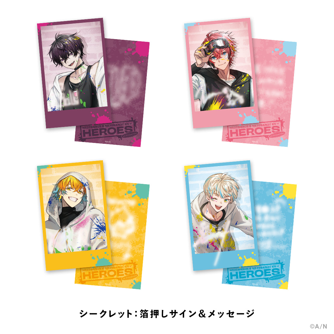 [In-stock] NIJISANJI ＆ NIJISANJI EN HEROES 1st Anniversary Goods 