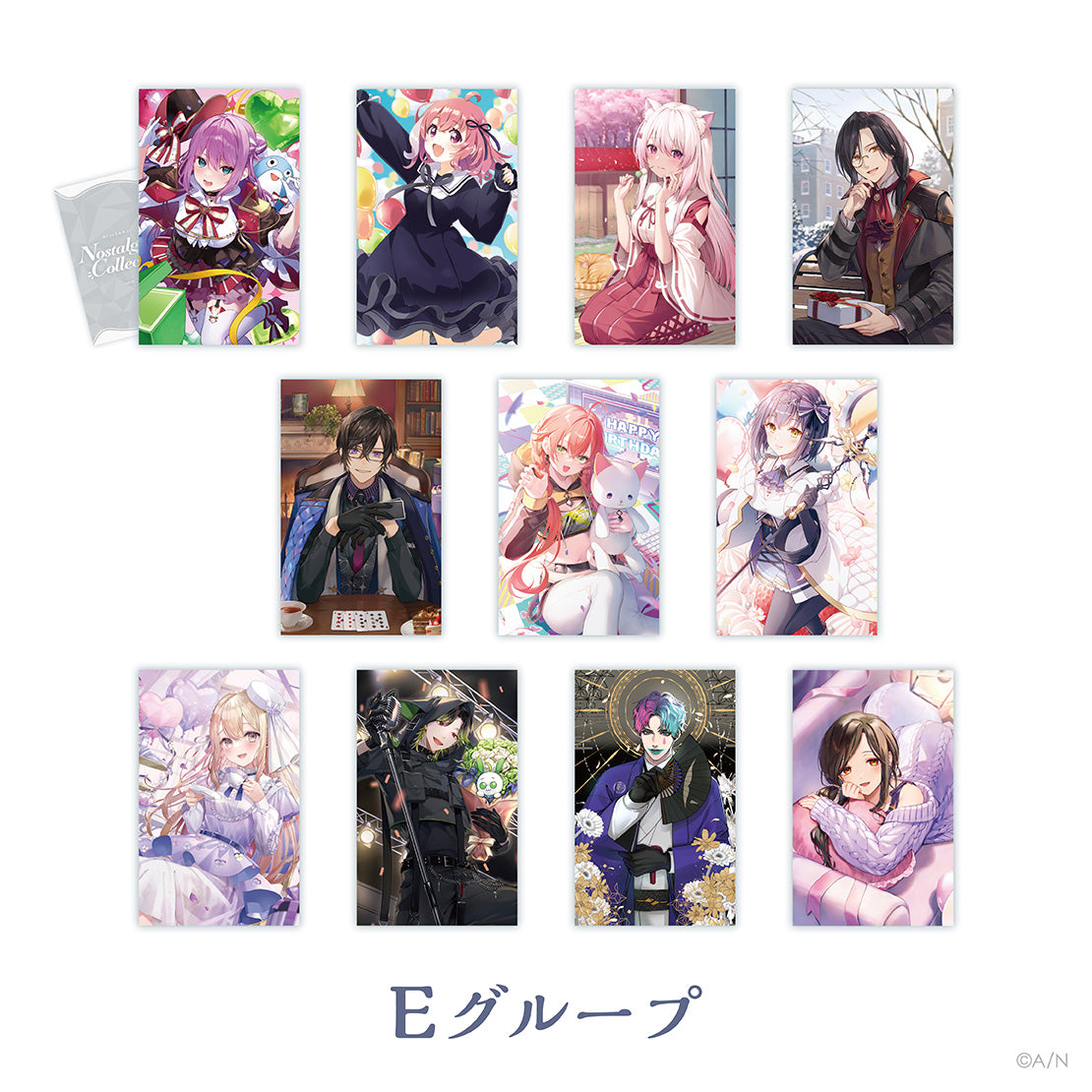 [In-stock] Nijisanji 【Nostalgia Collection】 random card