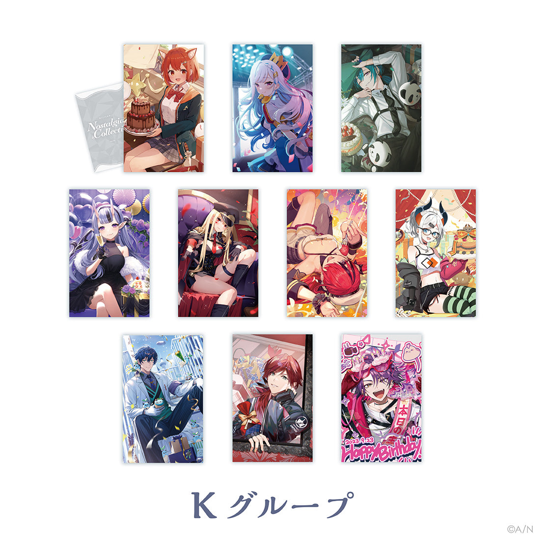 [In-stock] Nijisanji 【Nostalgia Collection】 random card