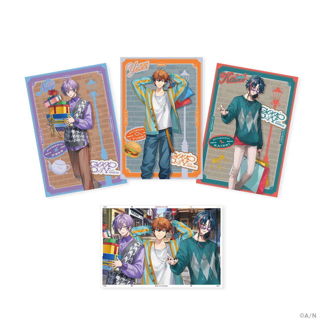 [In-stock] Nijisanji  [AGF 2024]【GOOD DAY with 3SKM】