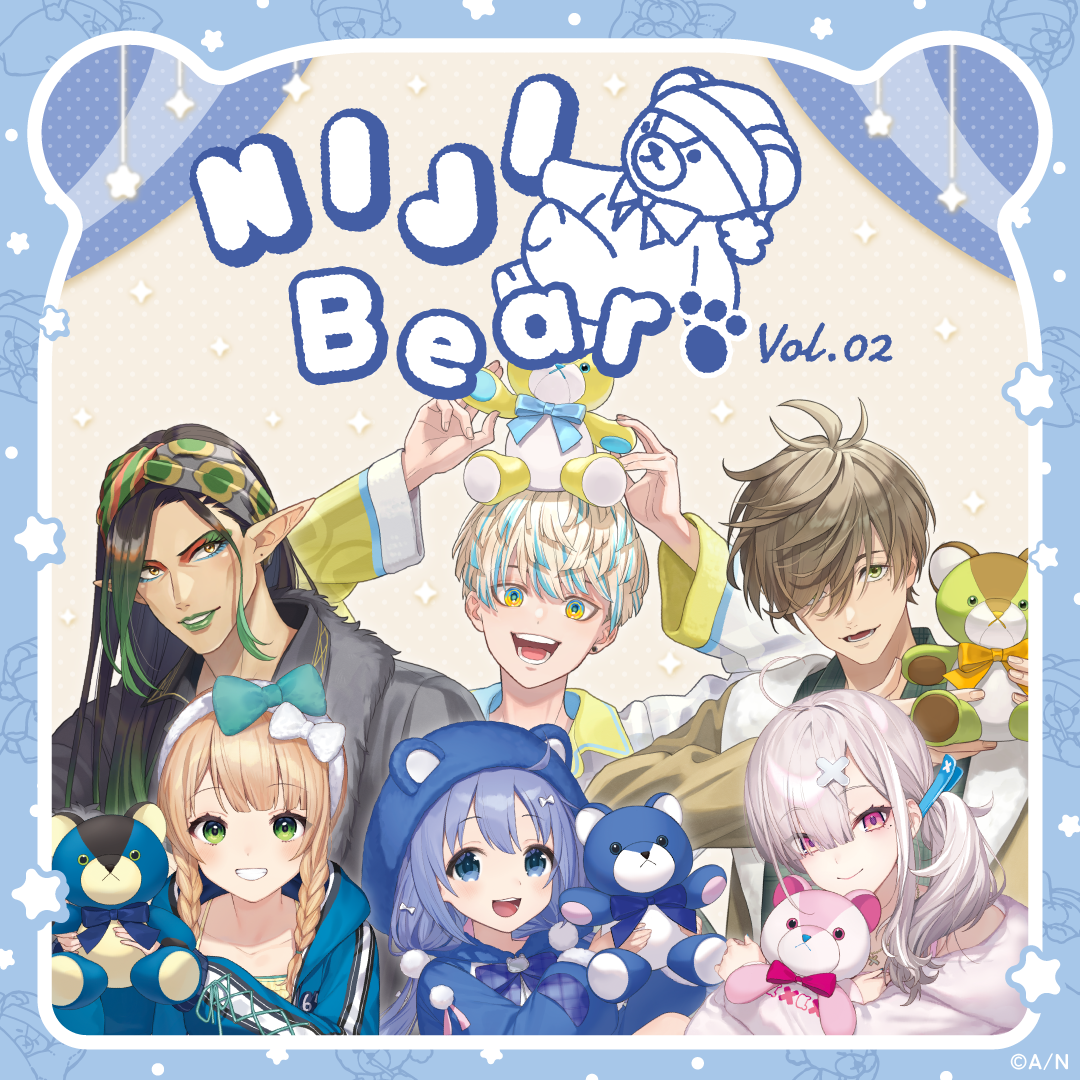 「現貨」Nijisanji [NIJI BEAR vol.2] 商品