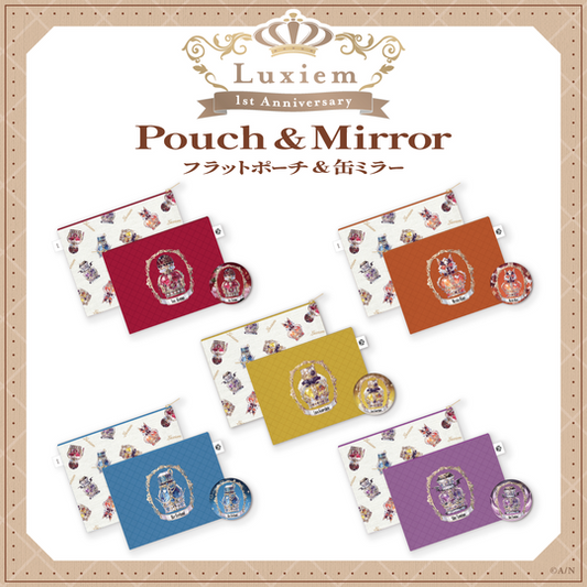 [In-stock]  Nijisanji  【Luxiem 1st Anniversary】Pouch & Mirror